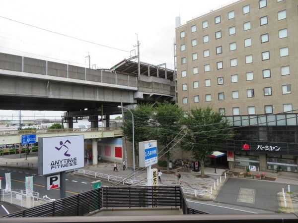 【眺望】　中浦和駅が見えます♪